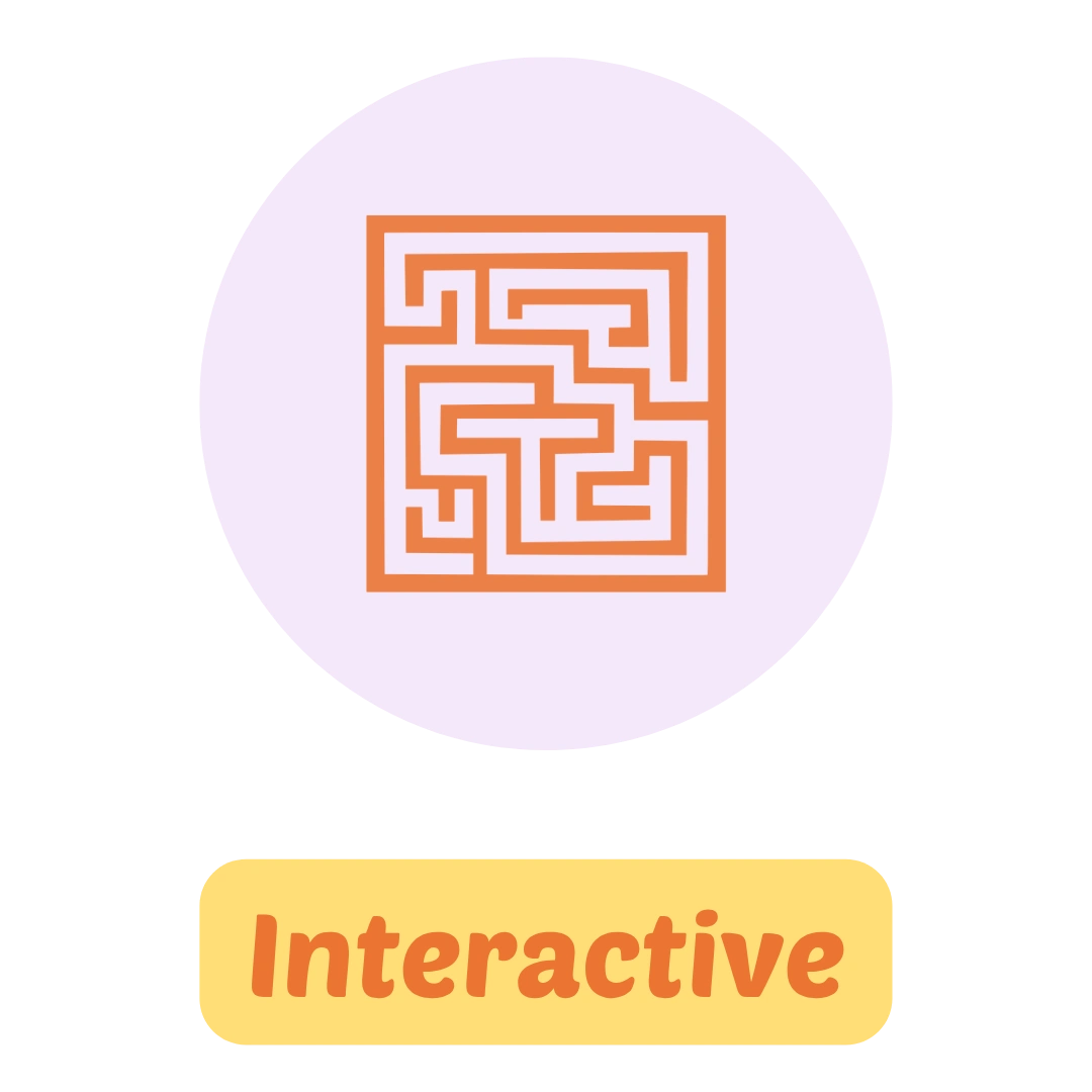 Preview Funpaper Interaktif Maze Huruf N